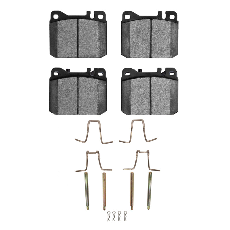 R1 Concepts R1 80-85 Mercedes-Benz 300D Front Semi Met Pads & Hardware Kit