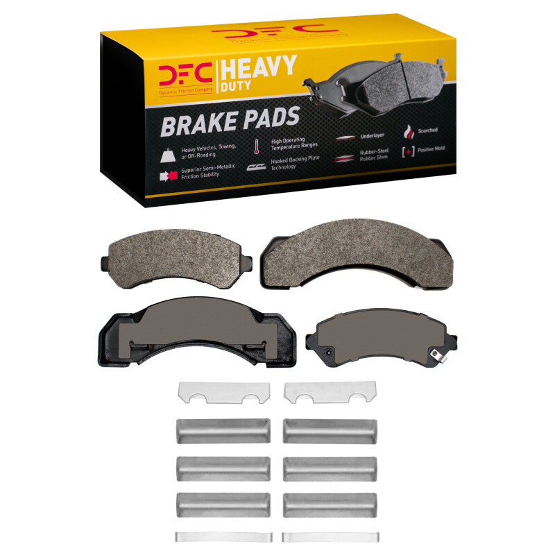 DFC 97-99 Chevrolet P30 Rear/Front Heavy Duty Pads and Hardware Kit