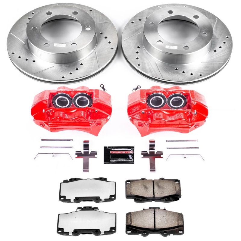 PowerStop Power Stop 95-02 Toyota 4Runner Front Z36 Truck & Tow Brake Kit w/Calipers