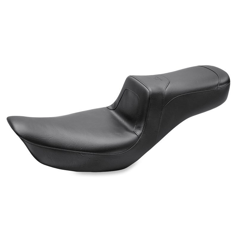 Mustang Motorcycle Mustang 06-17 Harley Dyna Squareback 1PC Seat - Black