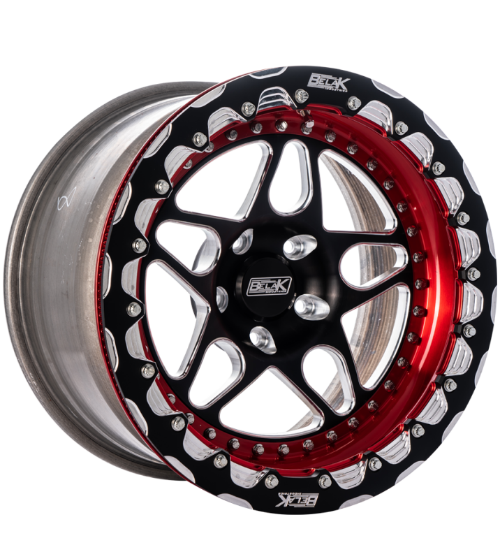 Belak Wheels Belak 13x10 / 5in BS / 5x100 BP / High Pad / Series 3 Wheel - Double Beadlock