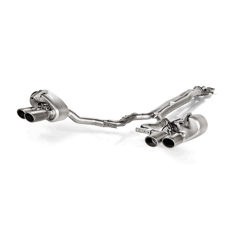 Akrapovic Akrapovic 17-18 Porsche Panamera Turbo Evolution Line Cat Back (Titanium) (Tips Not Incl.)