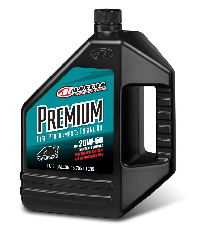 Maxima Premium 4T 20W50 Mineral Engine Oil - Gallon