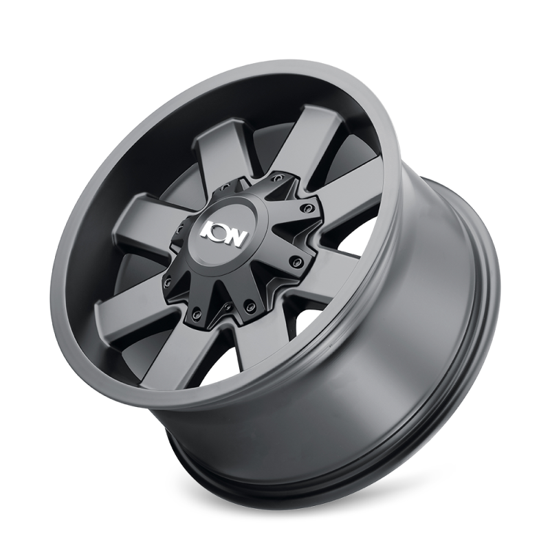 ION Wheels ION Type 141 17x9 / 8x165.1 BP / 18mm Offset / 125.2mm Hub Satin Black Wheel