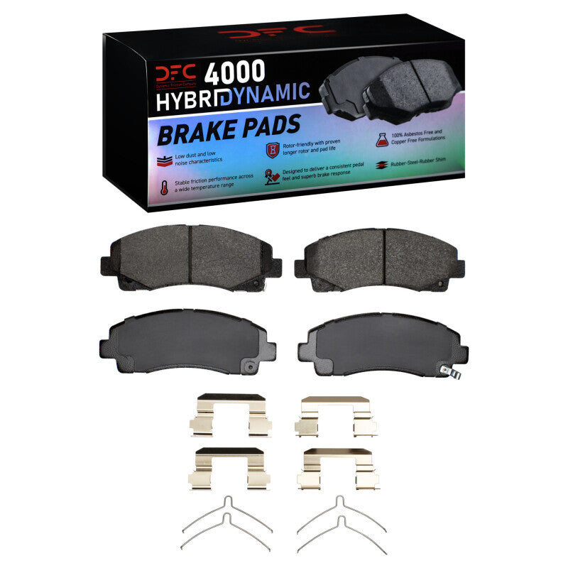 DFC 06-20 Acura TL Front 4000 HybriDynamic Brake Pads and Hardware Kit