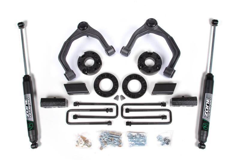 Zone Offroad 19-24 Chevy Silverado 1500 3.5in Lift Kit