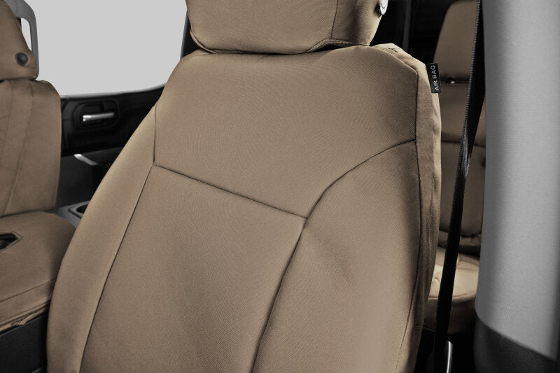 Covercraft 20-24 Ford Explorer Endura PrecisionFit Custom Front Row Seat Covers - Tan/Tan