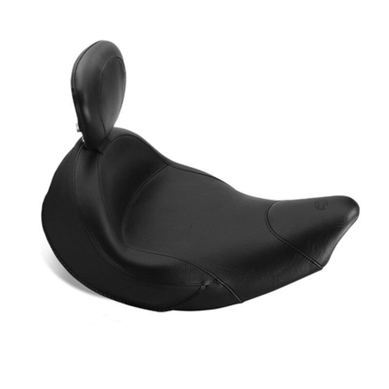 Mustang Motorcycle Mustang 14-21 Indian Chieftain, Chief Dark Horse, Spfld, Vintage Standard Touring Solo Seat - Black