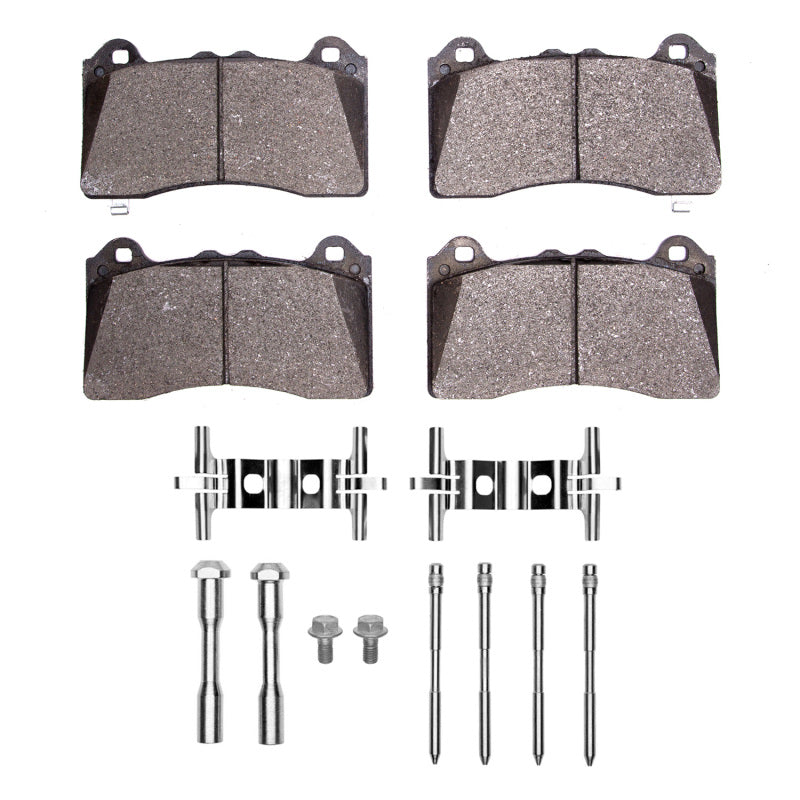 DFC 16-18 Ford Focus Front 4000 HybriDynamic Brake Pads and Hardware Kit