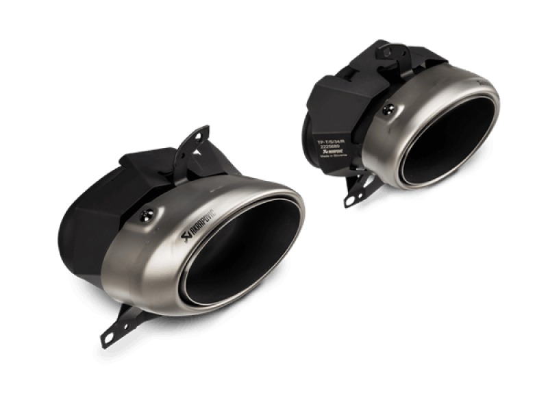 Akrapovic Akrapovic 20-21 Porsche 911 Turbo/Turbo S (992) Tail Pipe Set (Titanium)