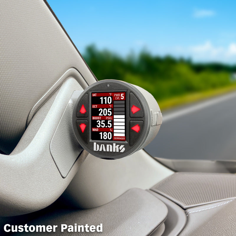 Banks Power 2022+ Chevrolet 1500 / 2024+ Chevrolet 2500/3500 iDash Stealth Pod Mount - Single Gauge