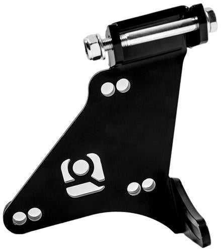 Innovative Mounts Innovative N/A H-Series Black Steel H22 Alternator Relocation Bracket
