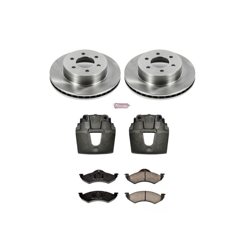 PowerStop Power Stop 00-02 Dodge Dakota Front Autospecialty Brake Kit w/Calipers