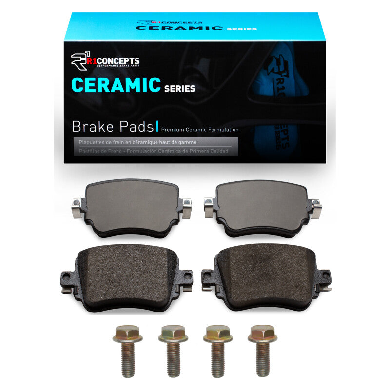 R1 Concepts R1 2015-2022 Audi Q3 Rear R1 Ceramic Pads & Hardware Kit