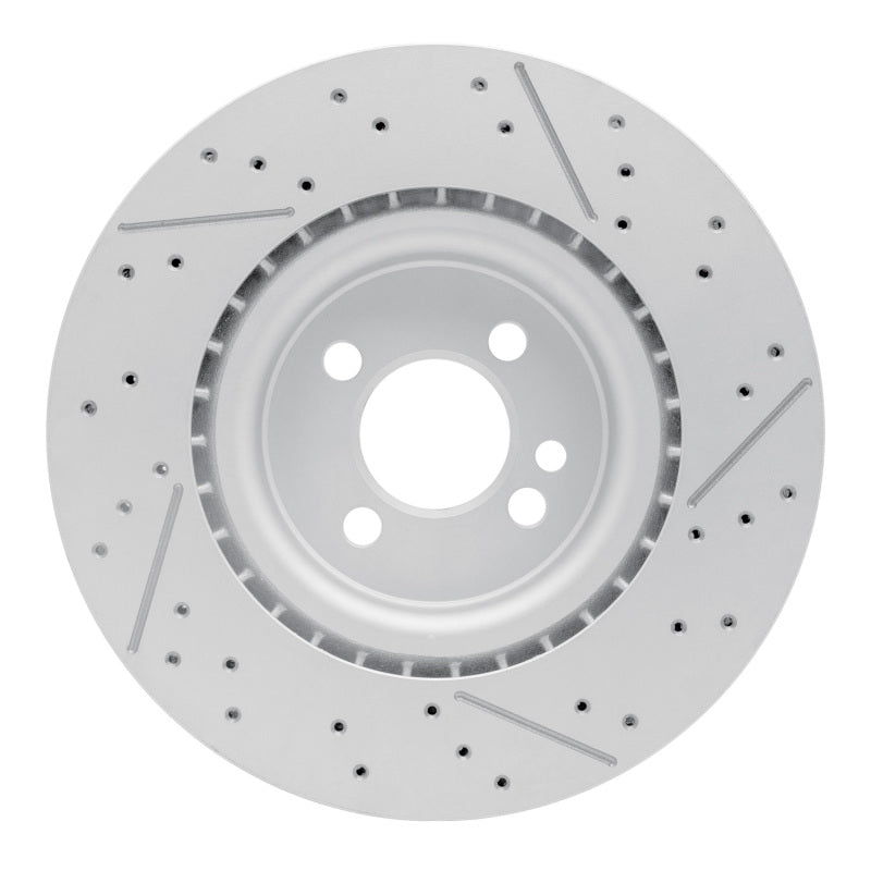 DFC 09-14 Mini Cooper Clubman Front Drilled GeoSPEC Coated Rotor and Slotted