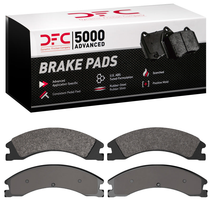 DFC 08-25 Ford E-Super Duty Rear 5000 Advanced Semi Metallic Brake Pads