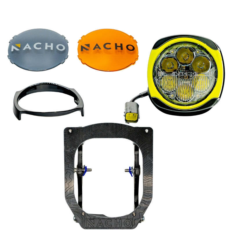 Nacho Offroad Technology Nacho Lighting 17-23 Husqvarna Quatro Hi/Low Plug N Play Kit