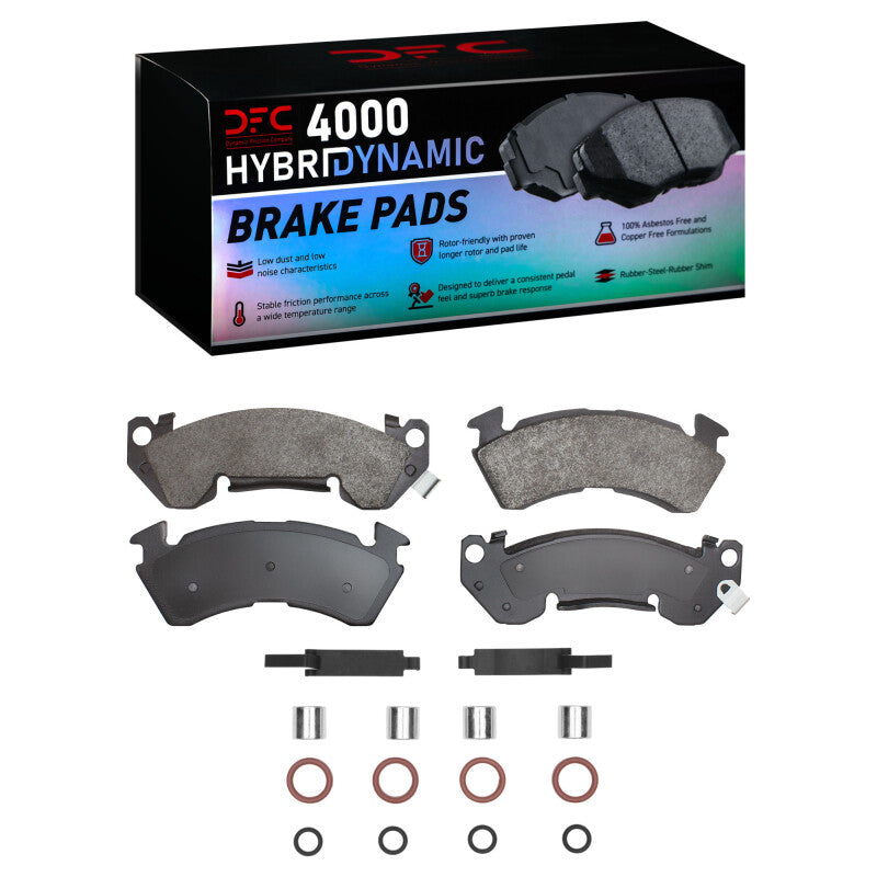 DFC 90-96 Buick Roadmaster Front 4000 HybriDynamic Brake Pads and Hardware Kit