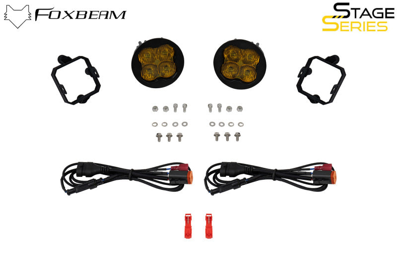 Diode Dynamics 05-07 Nissan Armada / 04-15 Titan SS3 Sport Type NO Fog Light Kit - Yellow SAE