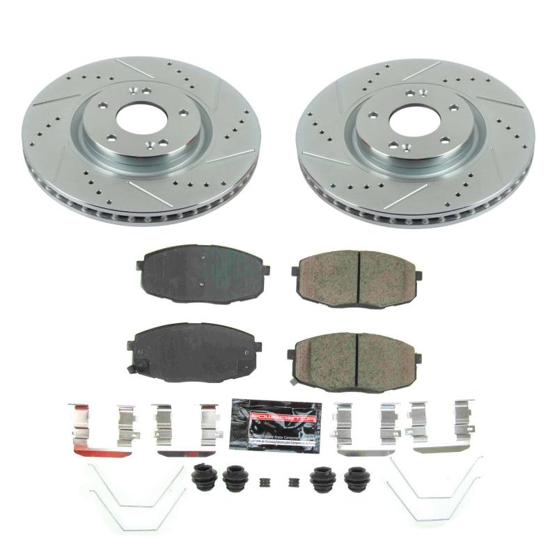PowerStop Power Stop 19-21 Hyundai Nexo Front Z23 Evolution Brake Kit