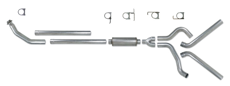 Diamond Eye Performance Diamond Eye KIT 4in Turbo Back DUAL SS: 94-02 DODGE CUMMINS 5.9L