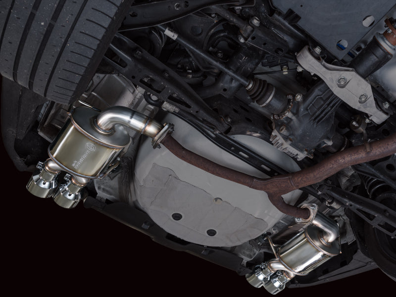 AWE Tuning 22-25 Subaru VB WRX Touring Edition Axle-Back Exhaust - Chrome Silver Tips