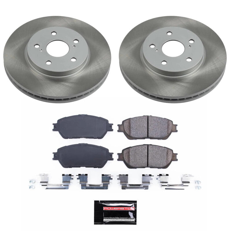 PowerStop Power Stop 04-08 Toyota Solara Front Semi-Coated Rotor Kit