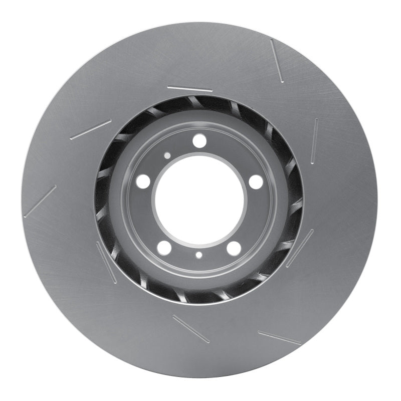 DFC 10-23 Porsche Panamera Left Front Slotted Hi-Carbon Alloy Geomet Coated Rotor