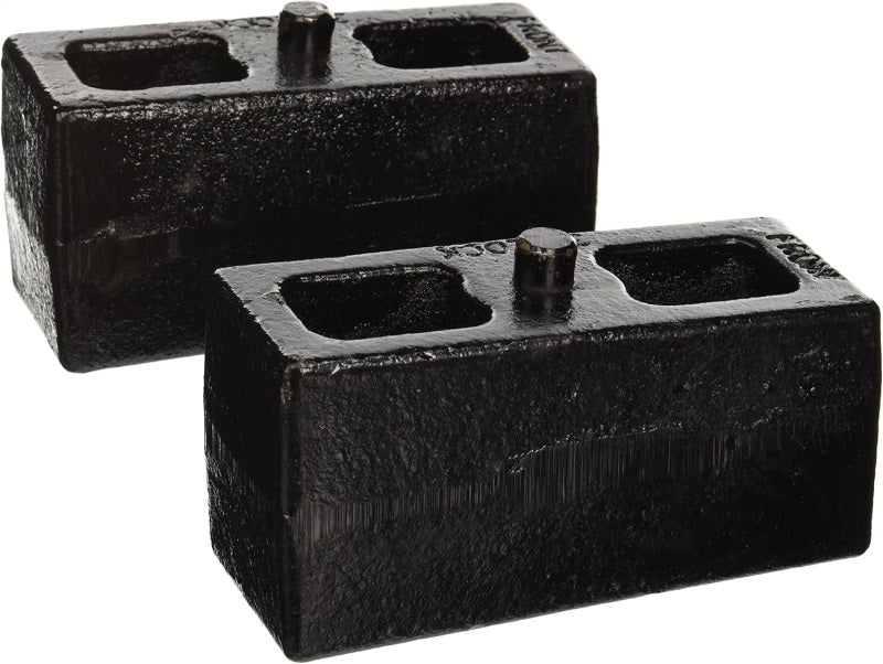 Fabtech 88-98 GM C1500 2WD Extra Cab Rear Leaf Spring Block Kit - 3in