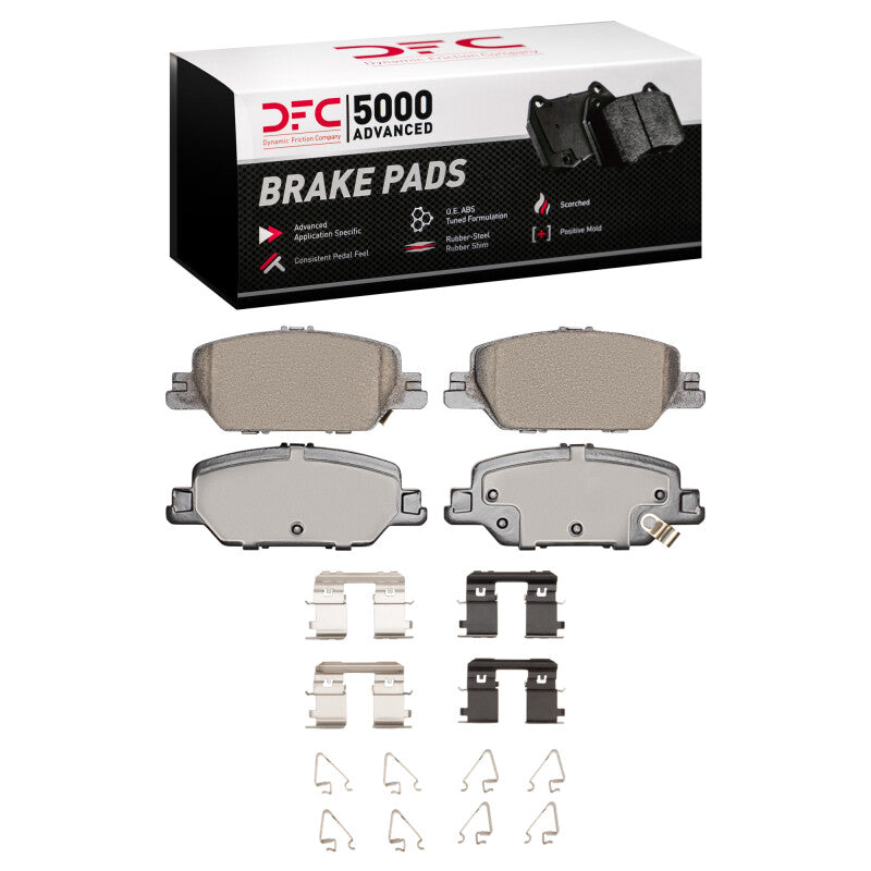 DFC 17-25 Honda CR-V Rear 5000 Advanced Ceramic Brake Pads and Hardware Kit