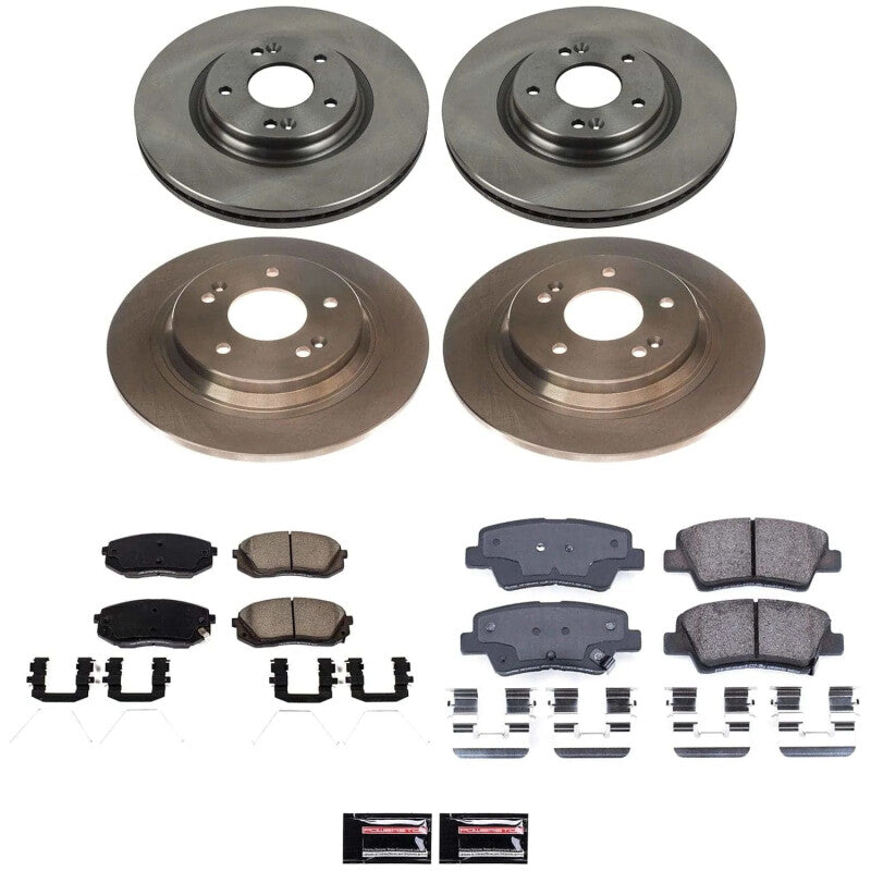 PowerStop Power Stop 22-23 Hyundai Kona Front and Rear Autospecialty Brake Kit