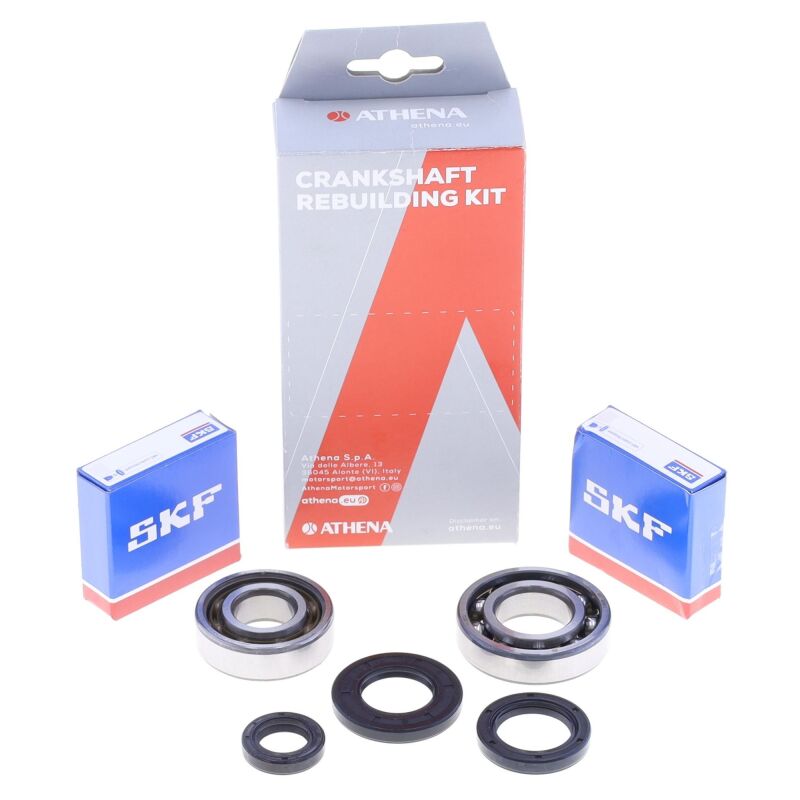 Athena 99-00 Aprilia Custom 50 Crankshaft Bearing & Oil Seal Rebuilding Kit