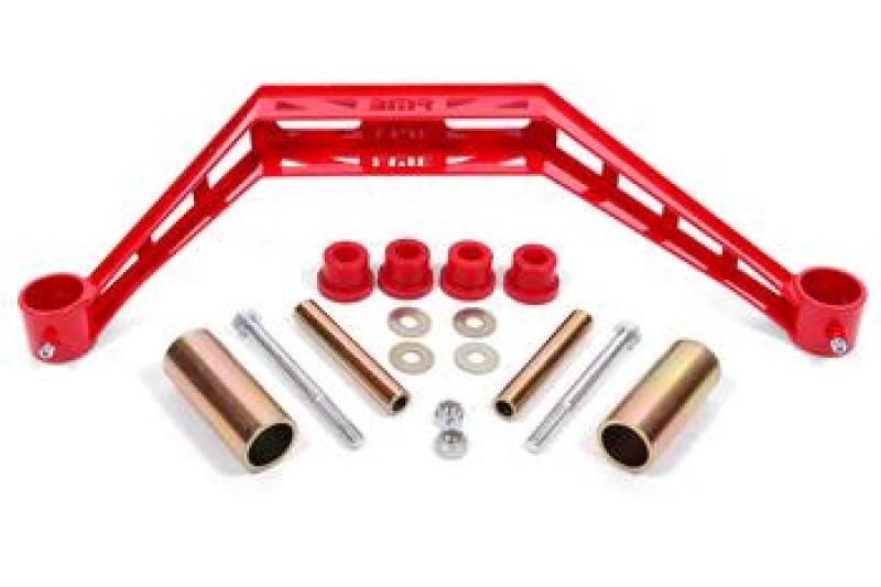 BMR Suspension BMR 79-93 Ford Mustang Transmission Crossmember TH400 / T-56 - Red
