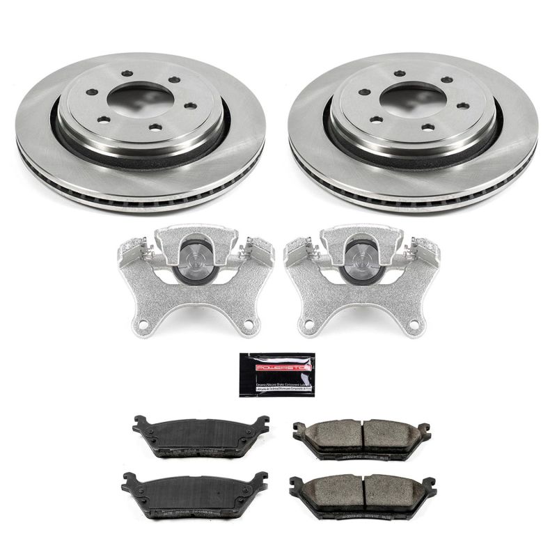 PowerStop Power Stop 15-17 Ford F-150 Rear Autospecialty Kit w/Cals