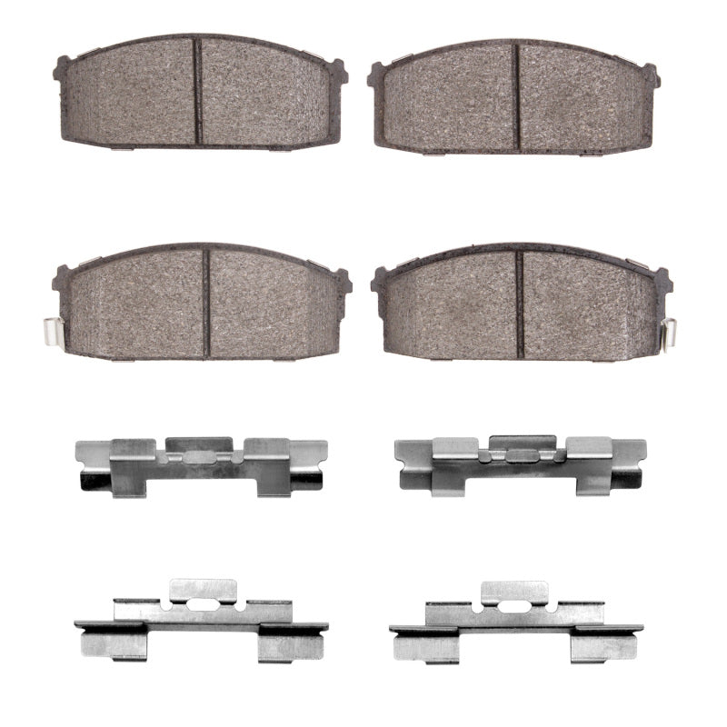 R1 Concepts R1 82-85 Nissan STANZA Front Semi Met Pads & Hardware Kit