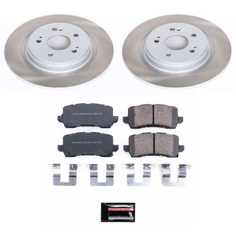 PowerStop Power Stop 18-20 Honda Odyssey Rear Semi-Coated Rotor Kit