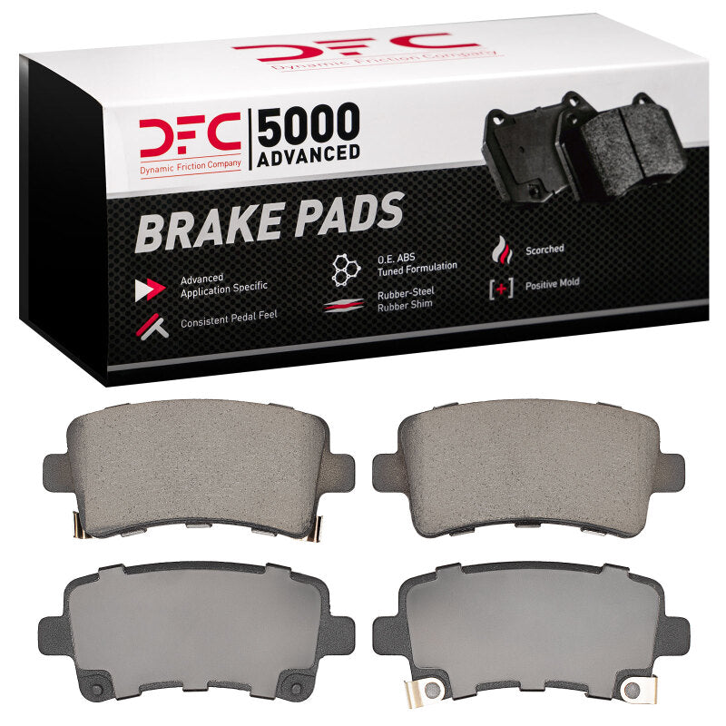 DFC 11-13 Buick Regal Rear 5000 Advanced Low Metallic Brake Pads