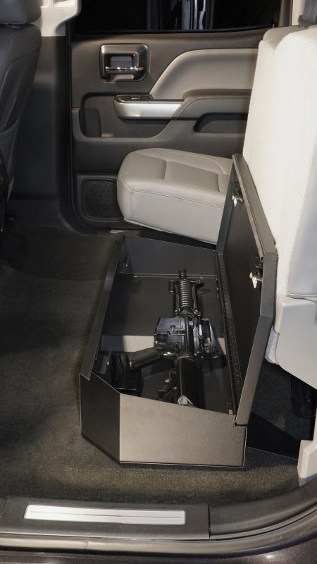 Tuffy Products Tuffy Underseat Lockbox 2/3 Length W/ Keyed Lock For Chevrolet Silverado & Gmc Sierra