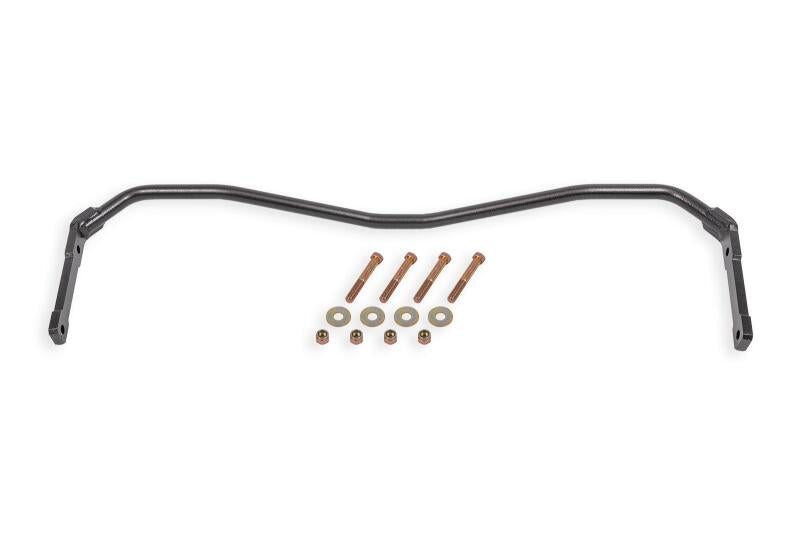 BMR Suspension BMR 64-72 GM A-Body 1.00in Hollow Non-Adjustable Rear Sway Bar Kit - Black Hammertone