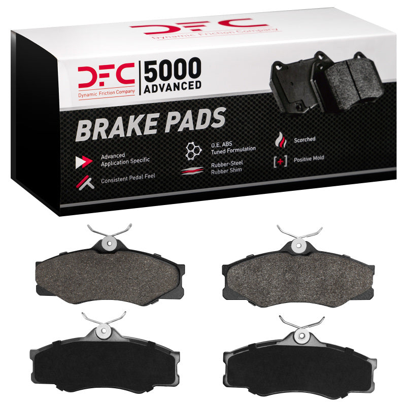 DFC 86-91 Volkswagen VanAGON Front 5000 Advanced Semi Metallic Brake Pads