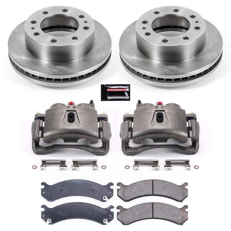 PowerStop Power Stop 07-10 GMC Sierra 3500 HD Front Autospecialty Kit w/Cals