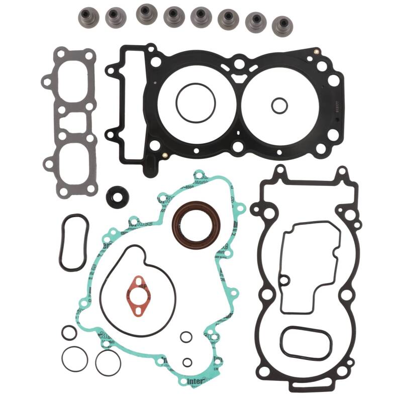 Vertex Pistons Vertex Gaskets 2021 Polaris RZR Turbo S Complete Gasket Kit w/ Oil Seals