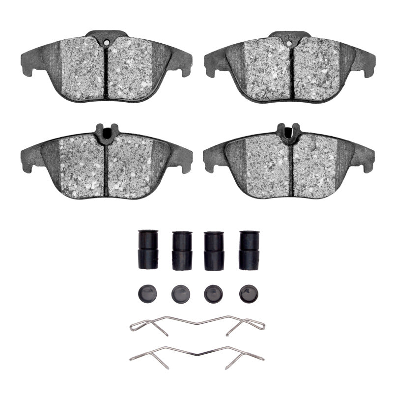 R1 Concepts R1 2009-2015 Mercedes-Benz GLK250 Rear R1 Semi Met Pads & Hardware Kit