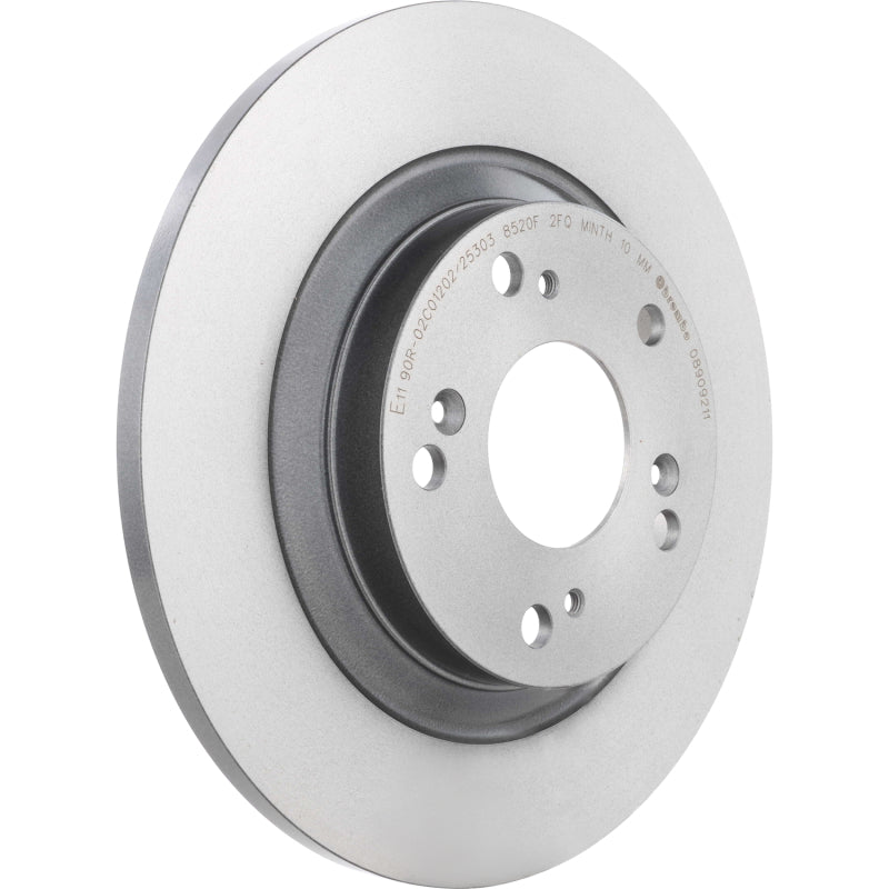 Brembo OE Brembo 15-18 Porsche Macan Front Grooved UV Coated Rotor