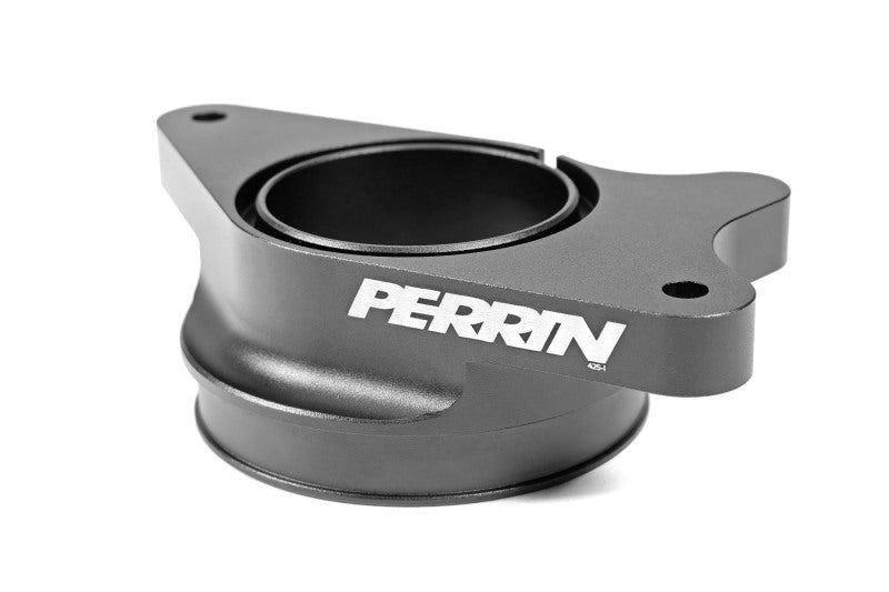 Perrin Performance PERRIN 22-26 Subaru WRX / 20-25 LGT & OBXT Turbo Inlet Hose w/Turbo Adapter Flange (Short) - Black