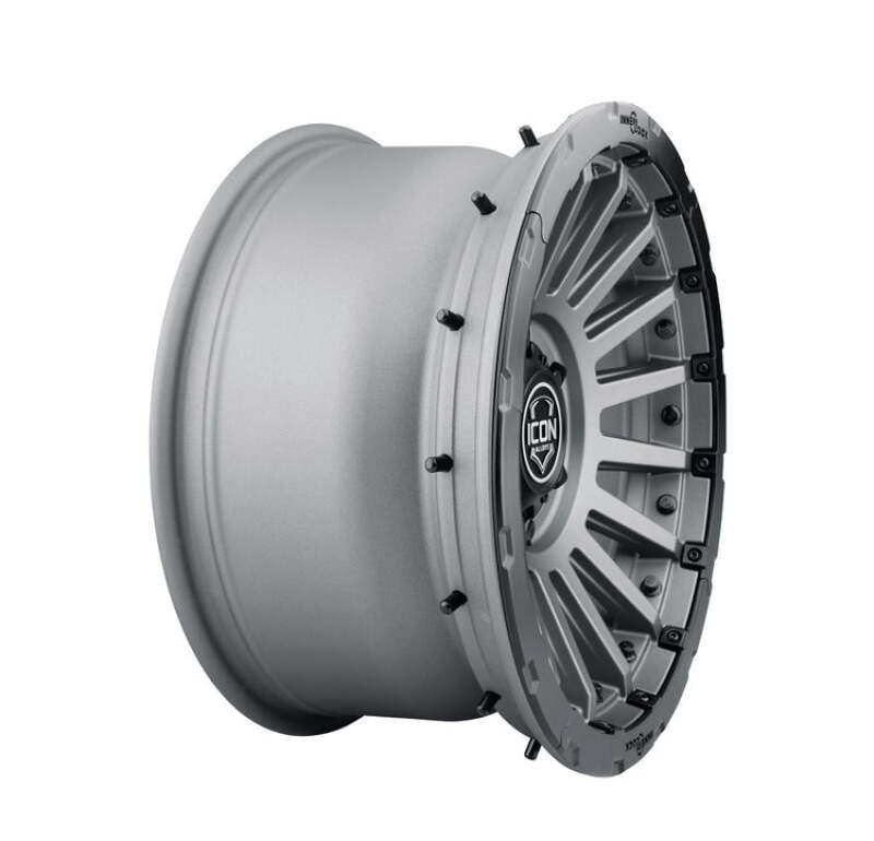 ICON Alloys Recon Pro Satin Charcoal - 18x9 / 6x5.5 / 25mm 6in BS