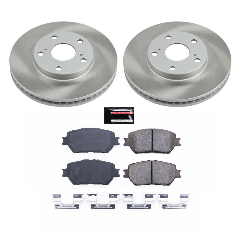 PowerStop Power Stop 02-06 Toyota Camry Front Semi-Coated Rotor Kit