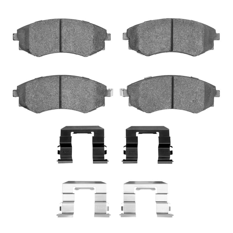 DFC 89-96 Infiniti G20 Front 5000 Advanced Semi Metallic Brake Pads and Hardware Kit