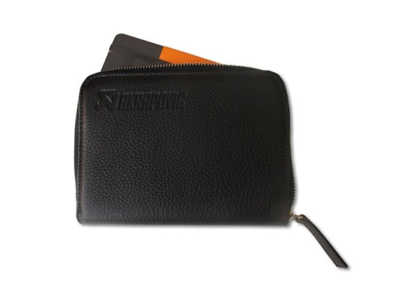 Akrapovic Akrapovic Leather Zip Notebook (S) black