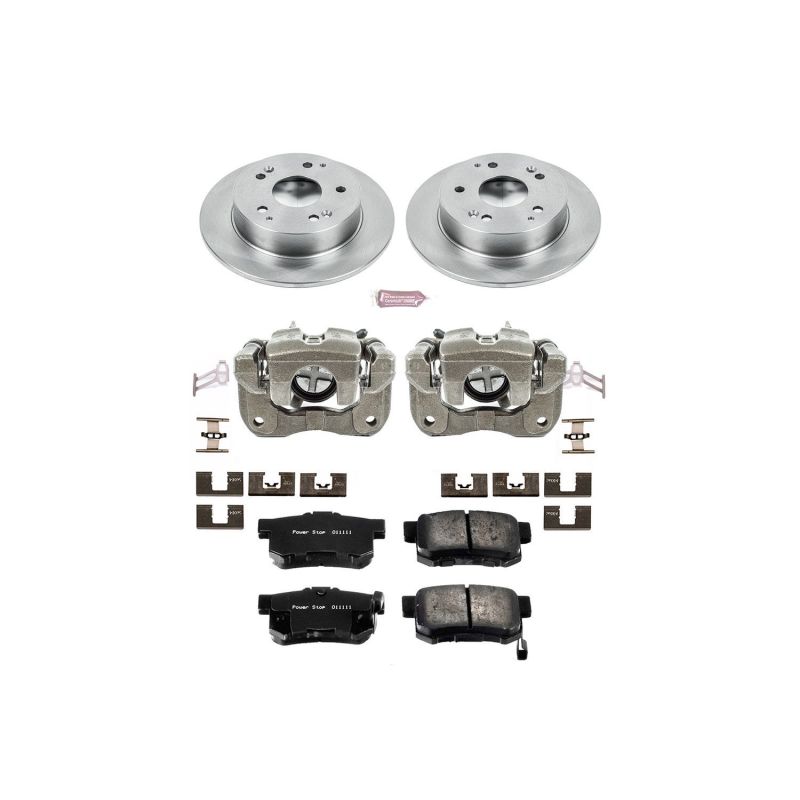 PowerStop Power Stop 02-06 Acura RSX Rear Autospecialty Brake Kit w/Calipers